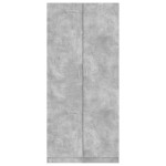 vidaXL Șifonier, gri beton, 90x52x200 cm, lemn prelucrat vidaXL Șifonier, gri beton, 90x52x200 cm, lemn prelucrat