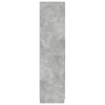 vidaXL Șifonier, gri beton, 90x52x200 cm, lemn prelucrat vidaXL Șifonier, gri beton, 90x52x200 cm, lemn prelucrat