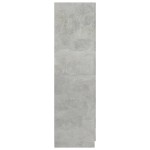 vidaXL Șifonier, gri beton, 80x52x180 cm, lemn prelucrat vidaXL Șifonier, gri beton, 80x52x180 cm, lemn prelucrat