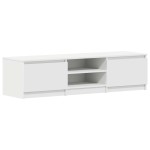 vidaXL Dulap TV, alb, 140x40x35,5 cm, lemn prelucrat vidaXL Dulap TV, alb, 140x40x35,5 cm, lemn prelucrat