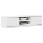 vidaXL Dulap TV, alb, 140x40x35,5 cm, lemn prelucrat vidaXL Dulap TV, alb, 140x40x35,5 cm, lemn prelucrat