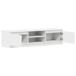 vidaXL Dulap TV, alb, 140x40x35,5 cm, lemn prelucrat vidaXL Dulap TV, alb, 140x40x35,5 cm, lemn prelucrat