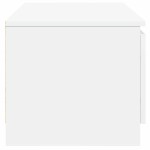 vidaXL Dulap TV, alb, 140x40x35,5 cm, lemn prelucrat vidaXL Dulap TV, alb, 140x40x35,5 cm, lemn prelucrat