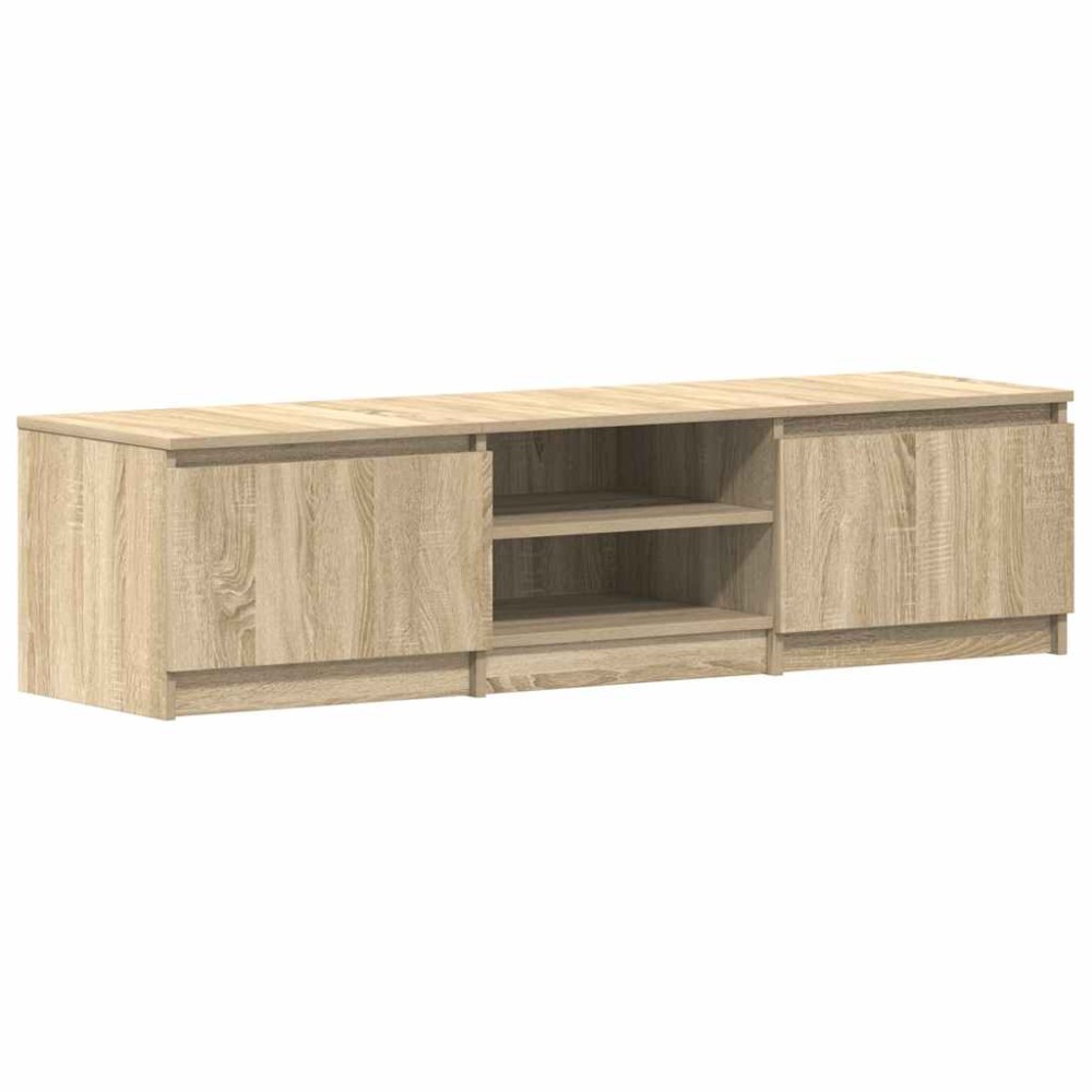 vidaXL Dulap TV, stejar sonoma, 140x40x35,5 cm, lemn prelucrat