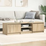 vidaXL Dulap TV, stejar sonoma, 140x40x35,5 cm, lemn prelucrat