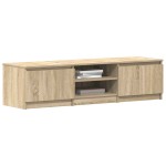 vidaXL Dulap TV, stejar sonoma, 140x40x35,5 cm, lemn prelucrat