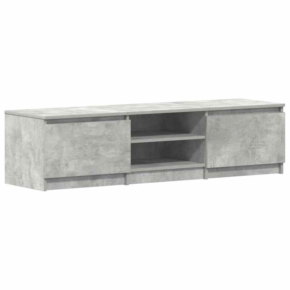 vidaXL Dulap TV, gri beton, 140x40x35,5 cm, lemn prelucrat