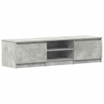 vidaXL Dulap TV, gri beton, 140x40x35,5 cm, lemn prelucrat