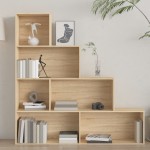 vidaXL Bibliotecă/Separator stejar sonoma 155x24x160 cm lemn prelucrat vidaXL Bibliotecă/Separator stejar sonoma 155x24x160 cm lemn prelucrat