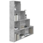 vidaXL Bibliotecă/Separator, gri beton, 155x24x160 cm, lemn prelucrat vidaXL Bibliotecă/Separator, gri beton, 155x24x160 cm, lemn prelucrat