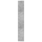 vidaXL Bibliotecă/Separator, gri beton, 155x24x160 cm, lemn prelucrat vidaXL Bibliotecă/Separator, gri beton, 155x24x160 cm, lemn prelucrat