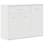 vidaXL Dulap, alb, 88 x 30 x 70 cm, lemn prelucrat