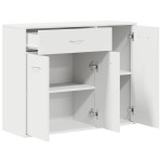 vidaXL Dulap, alb, 88 x 30 x 70 cm, lemn prelucrat