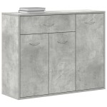 vidaXL Dulap, gri beton, 88 x 30 x 70 cm, lemn prelucrat