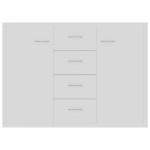 vidaXL Dulap, alb, 88 x 30 x 65 cm, lemn prelucrat