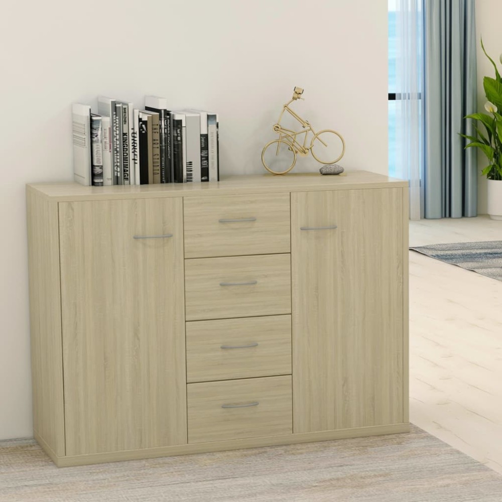 vidaXL Dulap, stejar Sonoma, 88 x 30 x 65 cm, lemn prelucrat