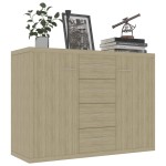 vidaXL Dulap, stejar Sonoma, 88 x 30 x 65 cm, lemn prelucrat