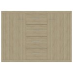 vidaXL Dulap, stejar Sonoma, 88 x 30 x 65 cm, lemn prelucrat