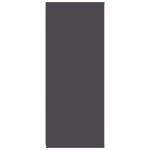 vidaXL Dulap, gri, 105x30x75 cm, lemn prelucrat vidaXL Dulap, gri, 105x30x75 cm, lemn prelucrat