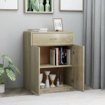 vidaXL Dulap, stejar Sonoma, 60 x 30 x 75 cm, lemn prelucrat