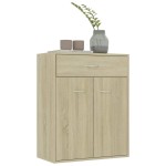 vidaXL Dulap, stejar Sonoma, 60 x 30 x 75 cm, lemn prelucrat