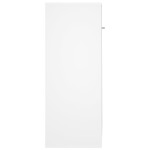 vidaXL Dulap, alb, 60x30x75 cm, lemn prelucrat