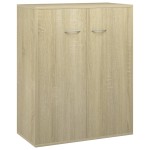 vidaXL Dulap, stejar Sonoma, 60 x 30 x 75 cm, lemn prelucrat