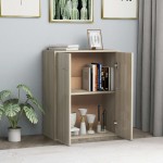 vidaXL Dulap, stejar Sonoma, 60 x 30 x 75 cm, lemn prelucrat
