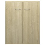 vidaXL Dulap, stejar Sonoma, 60 x 30 x 75 cm, lemn prelucrat