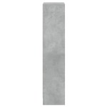 vidaXL Bibliotecă cu 3 rafturi, gri beton, 40x24x109 cm, lemn compozit vidaXL Bibliotecă cu 3 rafturi, gri beton, 40x24x109 cm, lemn compozit
