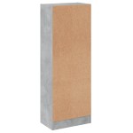 vidaXL Bibliotecă cu 3 rafturi, gri beton, 40x24x109 cm, lemn compozit vidaXL Bibliotecă cu 3 rafturi, gri beton, 40x24x109 cm, lemn compozit