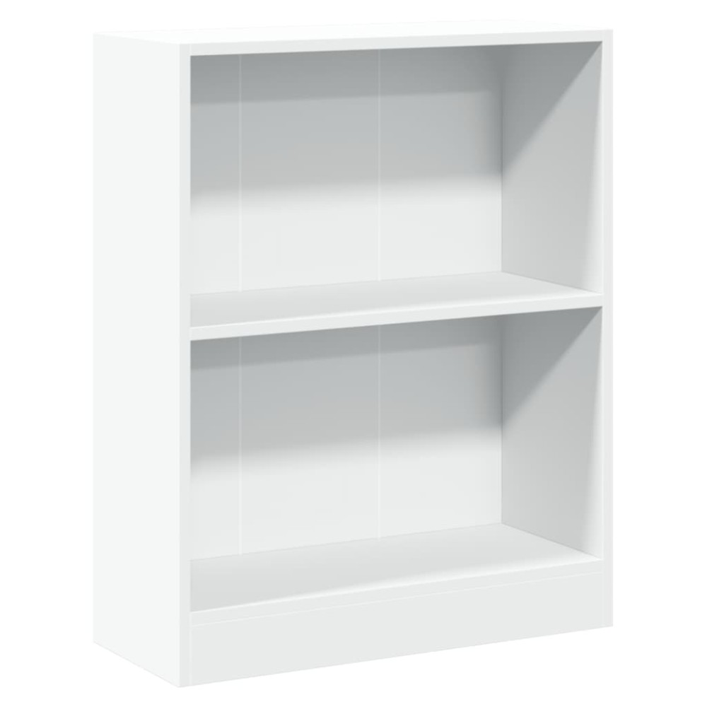 vidaXL Bibliotecă, alb, 60x24x76 cm, lemn compozit