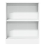 vidaXL Bibliotecă, alb, 60x24x76 cm, lemn compozit vidaXL Bibliotecă, alb, 60x24x76 cm, lemn compozit