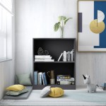 vidaXL Bibliotecă, gri, 60x24x76 cm, lemn compozit vidaXL Bibliotecă, gri, 60x24x76 cm, lemn compozit
