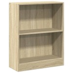vidaXL Bibliotecă, stejar sonoma, 60x24x76 cm, lemn compozit vidaXL Bibliotecă, stejar sonoma, 60x24x76 cm, lemn compozit