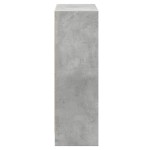 vidaXL Bibliotecă, gri beton, 60x24x76 cm, lemn compozit vidaXL Bibliotecă, gri beton, 60x24x76 cm, lemn compozit