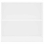 vidaXL Bibliotecă, alb, 80x24x75 cm, lemn prelucrat vidaXL Bibliotecă, alb, 80x24x75 cm, lemn prelucrat
