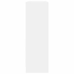 vidaXL Bibliotecă, alb, 80x24x75 cm, lemn prelucrat vidaXL Bibliotecă, alb, 80x24x75 cm, lemn prelucrat