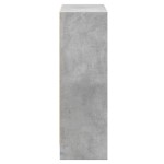 vidaXL Bibliotecă, gri beton, 80 x 24 x 75 cm, PAL vidaXL Bibliotecă, gri beton, 80 x 24 x 75 cm, PAL