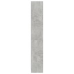 vidaXL Bibliotecă cu 4 rafturi gri beton, 80x24x142 cm, lemn prelucrat vidaXL Bibliotecă cu 4 rafturi gri beton, 80x24x142 cm, lemn prelucrat