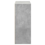 vidaXL Bibliotecă, 2 rafturi, gri beton, 40 x 30 x 76,5 cm, PAL vidaXL Bibliotecă, 2 rafturi, gri beton, 40 x 30 x 76,5 cm, PAL