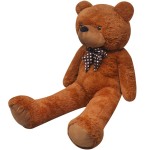 vidaXL Ursuleț de pluș moale de jucărie XXL, maro, 85 cm vidaXL Ursuleț de pluș moale de jucărie XXL, maro, 85 cm