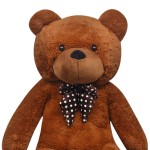 vidaXL Ursuleț de pluș moale de jucărie XXL, maro, 85 cm vidaXL Ursuleț de pluș moale de jucărie XXL, maro, 85 cm