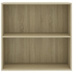 vidaXL Bibliotecă, stejar sonoma, 80x30x76,5 cm, lemn prelucrat vidaXL Bibliotecă, stejar sonoma, 80x30x76,5 cm, lemn prelucrat
