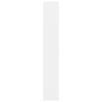 vidaXL Bibliotecă cu 5 rafturi, alb, 80x30x189 cm, lemn prelucrat vidaXL Bibliotecă cu 5 rafturi, alb, 80x30x189 cm, lemn prelucrat