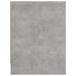 vidaXL Noptiere, 2 buc., gri beton, 40x30x40 cm, lemn prelucrat