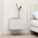 vidaXL Noptiere, 2 buc., alb, 40x30x30 cm, lemn prelucrat vidaXL Noptiere, 2 buc., alb, 40x30x30 cm, lemn prelucrat