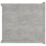 vidaXL Noptieră, gri beton, 40x30x30 cm, lemn prelucrat