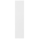 vidaXL Bibliotecă, alb, 50x25x106 cm, lemn prelucrat vidaXL Bibliotecă, alb, 50x25x106 cm, lemn prelucrat