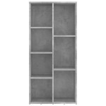 vidaXL Bibliotecă, gri beton, 50 x 25 x 106 cm, lemn prelucrat vidaXL Bibliotecă, gri beton, 50 x 25 x 106 cm, lemn prelucrat